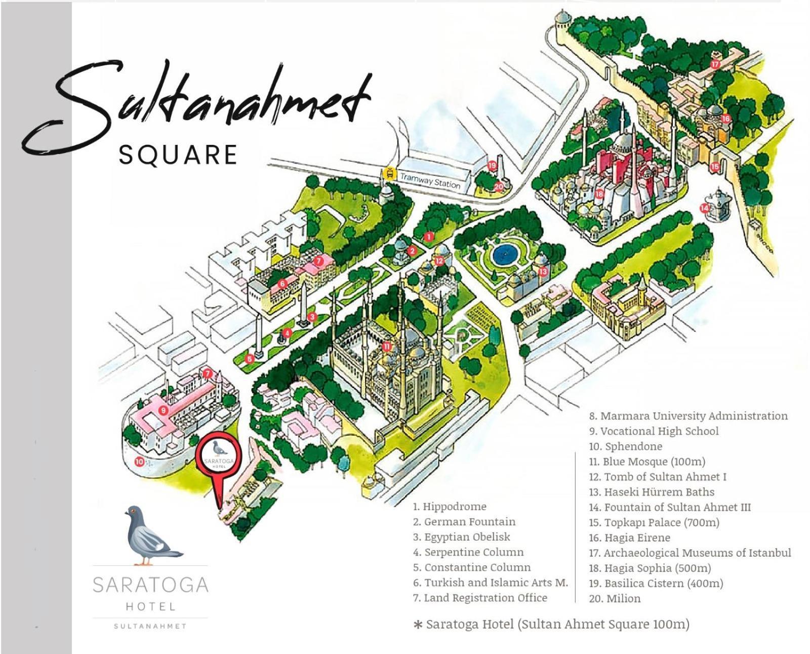 Saratoga Hotel Sultanahmet Istanbul Bagian luar foto